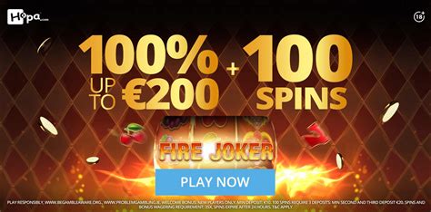 hopa casino 100 free spins